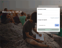 Tablet Screenshot of meld.de